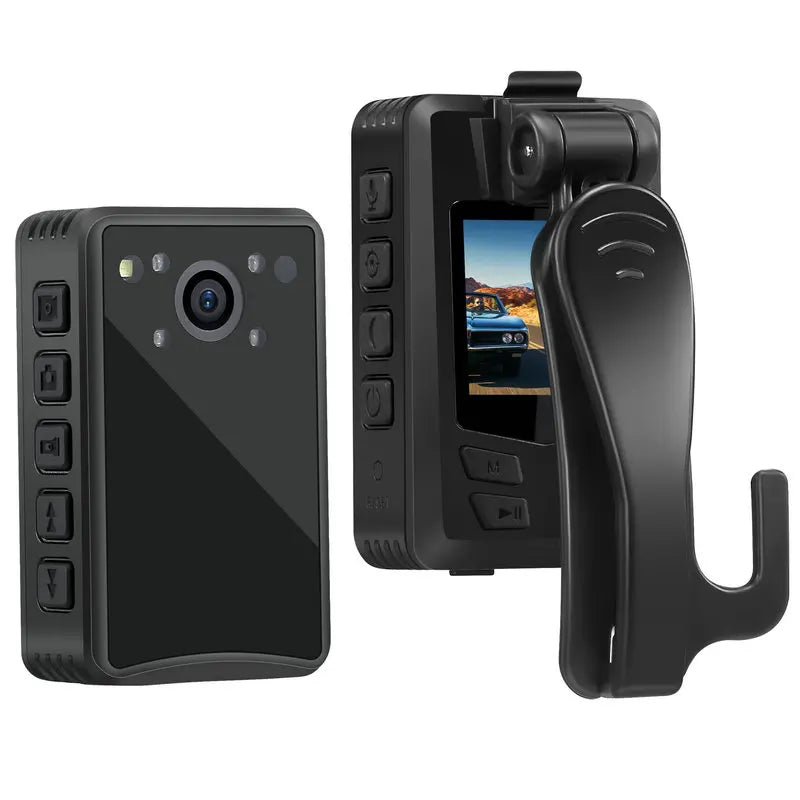 Cámara corporal de policía A23 HD 1080P DVR cámara de seguridad de vídeo IR visión nocturna Mini videocámaras con grabación de batería de larga duración de 14 H