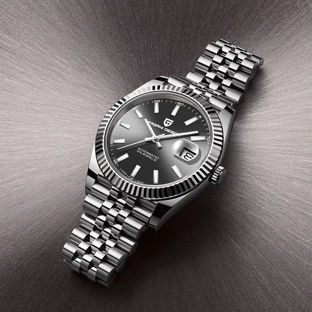 Reloj mecánico para hombre PAGANI DESIGN 2026 con calendario, reloj de pulsera automático de lujo de alta gama, movimiento NH35A, resistente al agua 100M