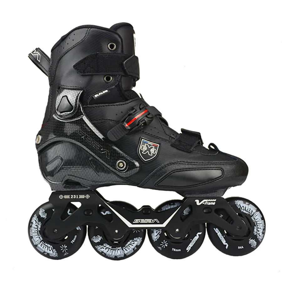 SEBA-Patines en línea Trix2 para Adulto, zapatos de patinaje sobre ruedas con montura rodada, Slalom, deslizamiento FSK, 100% originales