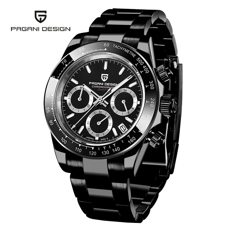 PAGANI DESIGN Men's Watches 2026 Top Brand Sports Men Quartz Wristwatches Waterproof Stainless Steel Business Clock Reloj Hombre