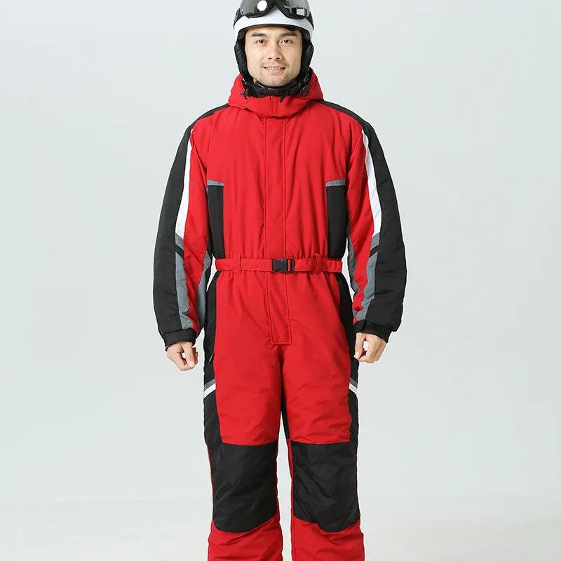 -30 grados hombres mono de nieve invierno hombre esquí monos polar mujeres ropa de snowboard cálido impermeable trajes de nieve masculinos