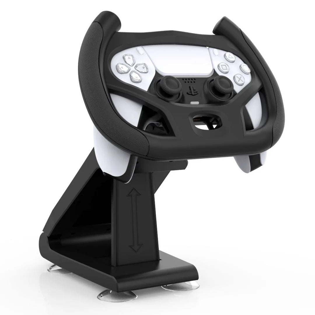 Game Controller Shell Bracket Racing Game Steering Wheel for Playstation 5 PS5 Gaming Controller Pro Handle Gamepad Accessories