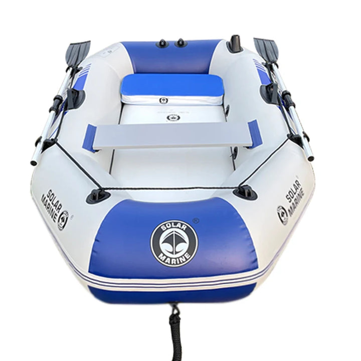 Barco de pesca Solar Marine de PVC para 2 personas, Kayak inflable de 2M, canoa resistente al desgaste, artesanía de juego acuático con accesorios gratis