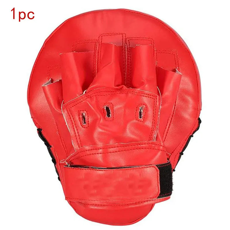 Bolsa de boxeo curvada para niños, equipo de boxeo, bolsas de boxeo de enfoque para Taekwondo, Muay Thai, Karate, almohadillas de entrenamiento de PU, 1/2 Uds.