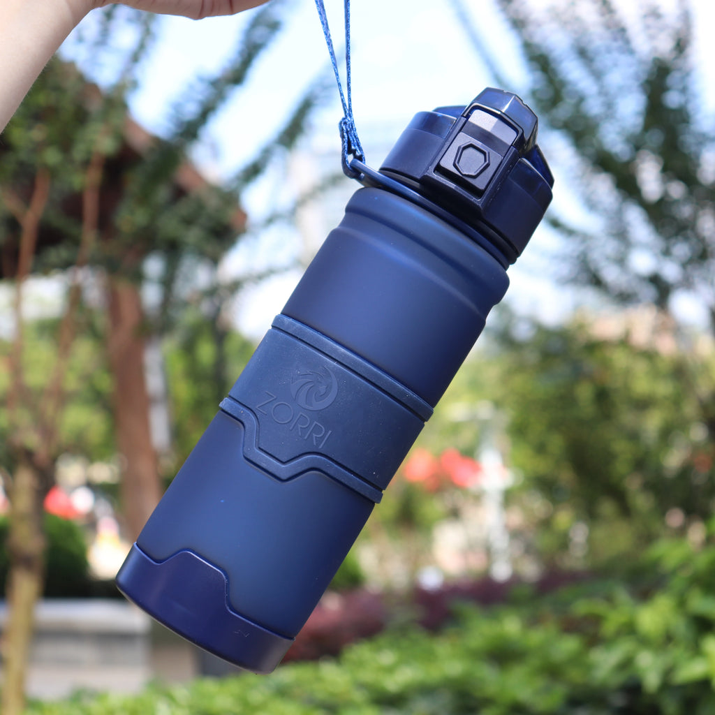 ZORRI-botella de agua para deportes al aire libre, Material Tritan, coctelera de proteínas, Camping, senderismo, libre de Bpa, para niños, Borraccia Gourde