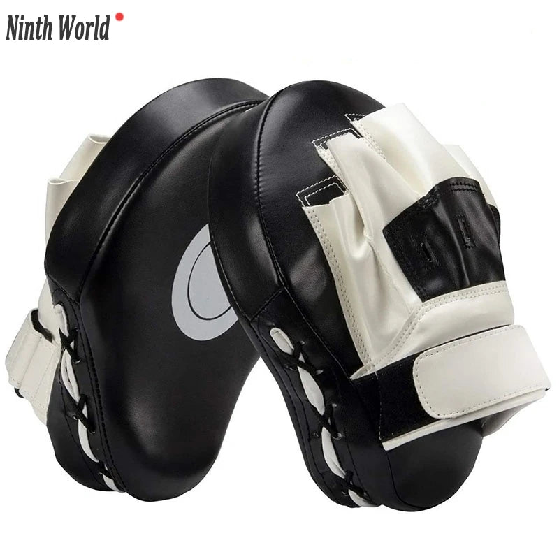 Bolsa de boxeo curvada para niños, equipo de boxeo, bolsas de boxeo de enfoque para Taekwondo, Muay Thai, Karate, almohadillas de entrenamiento de PU, 1/2 Uds.