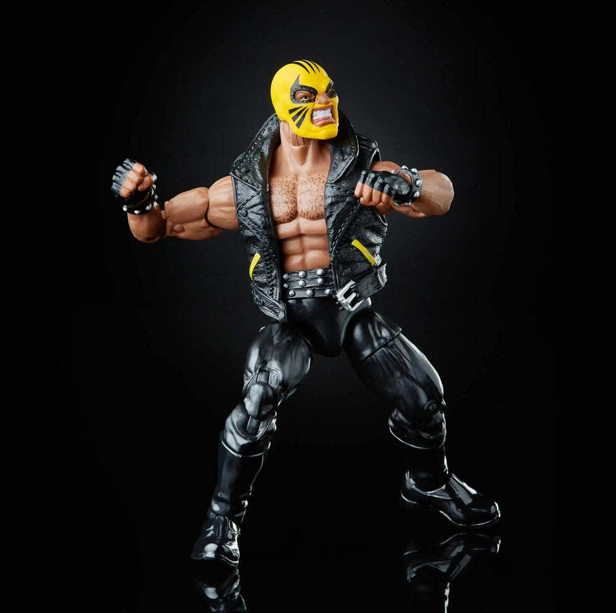 Figura de acción de 6" de ML Legends Gamerverse Wave Rage, sin piezas BAF.