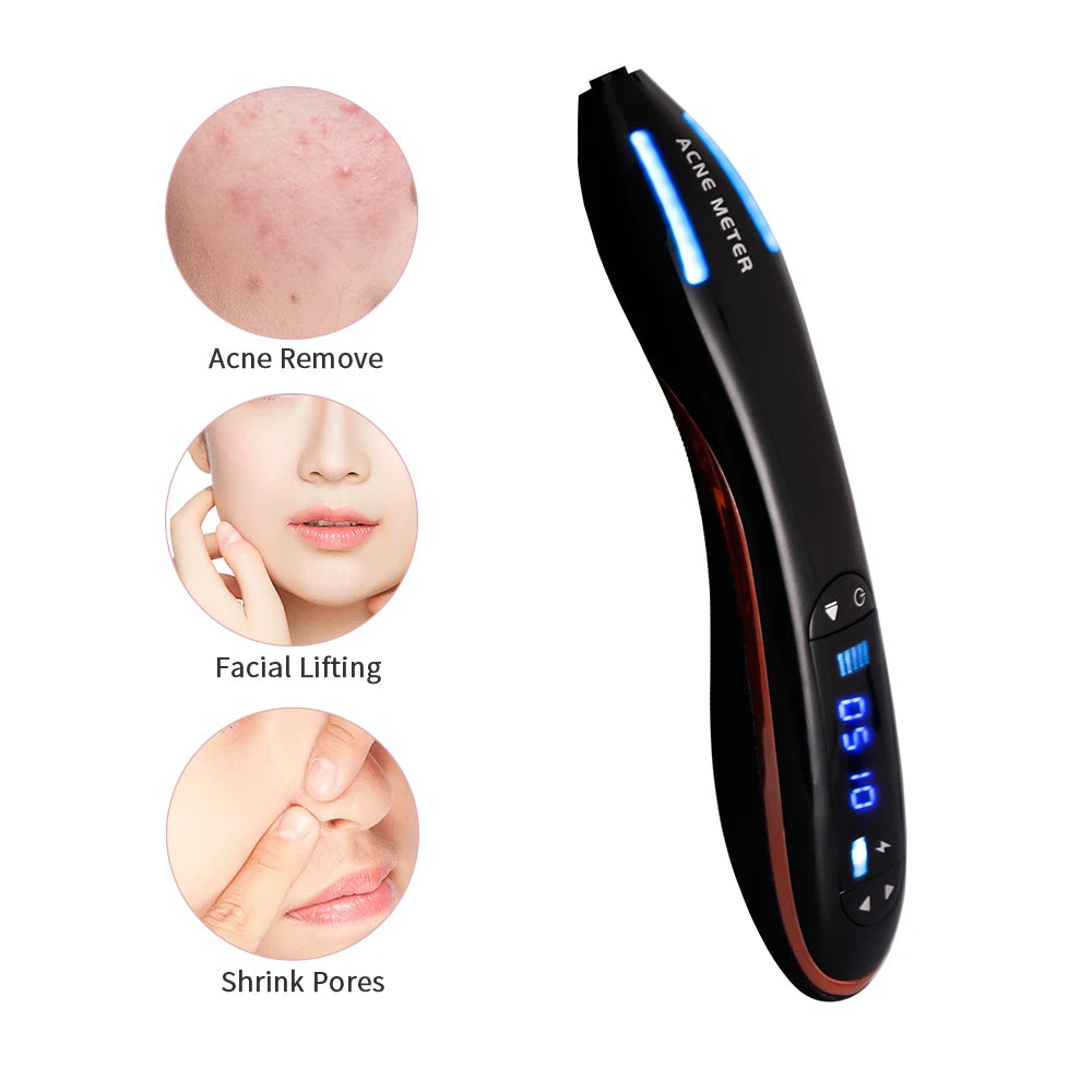 Pluma de Plasma de luz azul para eliminación de cicatrices y acné, terapia de envejecimiento antiarrugas, dispositivo de belleza, máquina para el cuidado de la piel Facial