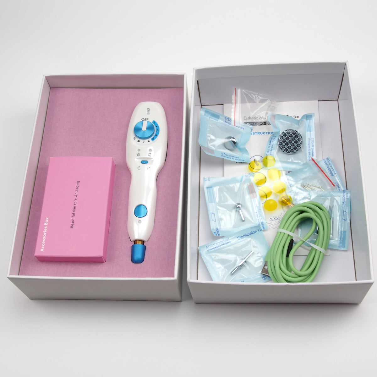 Pluma de Plasma de fibroblasto estético eficaz, levantamiento de párpados, eliminación de arrugas, estiramiento de la piel, pecas, eliminación de manchas oscuras, pluma Maglev
