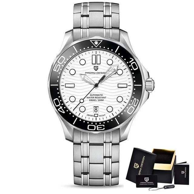 Reloj mecánico para hombre PAGANI DESIGN 2026, reloj de pulsera automático para hombre, movimiento japonés MIYOTA, resistente al agua 20Bar, modelo 1685