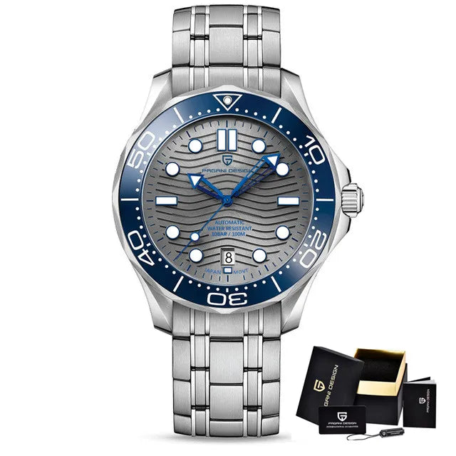 Reloj mecánico para hombre PAGANI DESIGN 2026, reloj de pulsera automático para hombre, movimiento japonés MIYOTA, resistente al agua 20Bar, modelo 1685