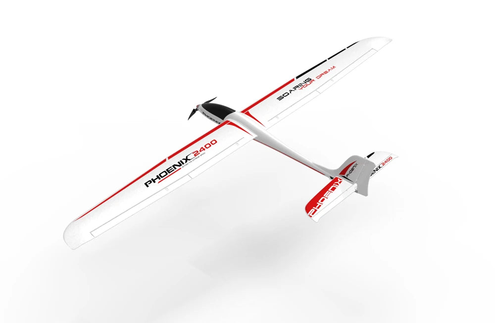 TW759-3 75903 Volantex RC Phoenix 2400 Avión RC de EPO con Envergadura de 2400 mm, Modelo de Planeador, Disponible en Versión PNP o Versión KIT