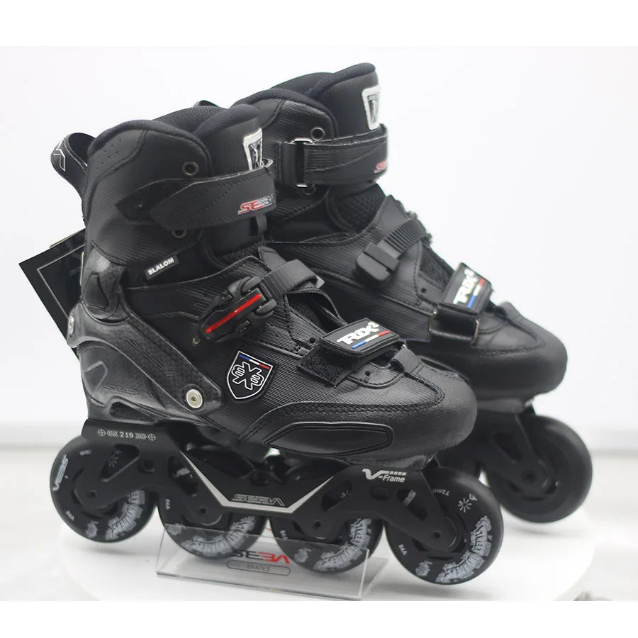SEBA-Patines en línea Trix2 para Adulto, zapatos de patinaje sobre ruedas con montura rodada, Slalom, deslizamiento FSK, 100% originales