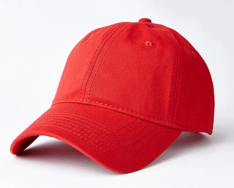 Gorras de béisbol de talla grande al por mayor, 100% algodón, sombreros de sol deportivos de verano para mujeres y hombres, gorras snapback lisas de tamaño grande para cabezas grandes, unisex