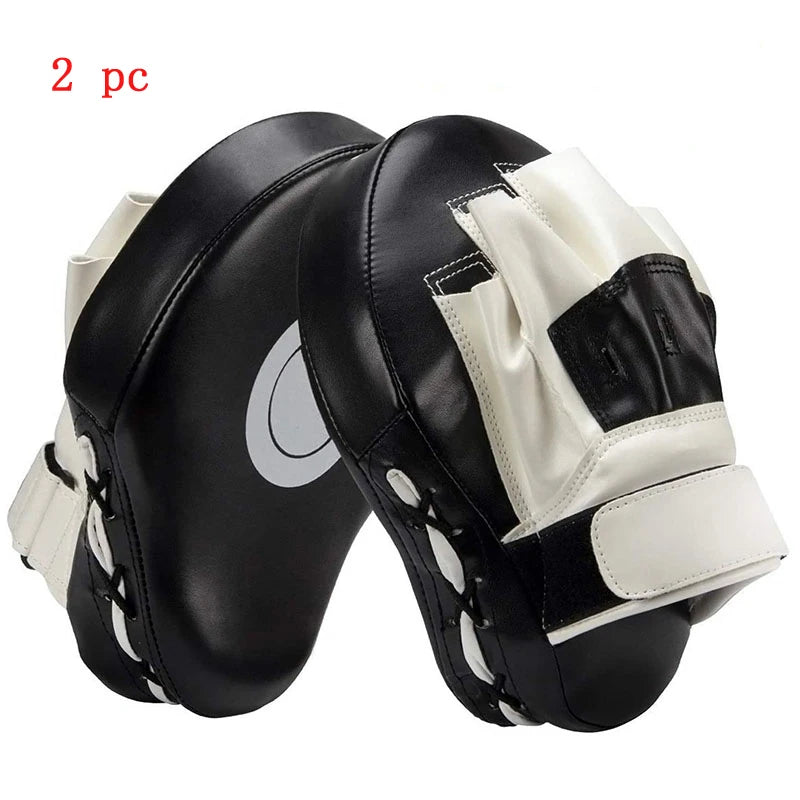 Bolsa de boxeo curvada para niños, equipo de boxeo, bolsas de boxeo de enfoque para Taekwondo, Muay Thai, Karate, almohadillas de entrenamiento de PU, 1/2 Uds.