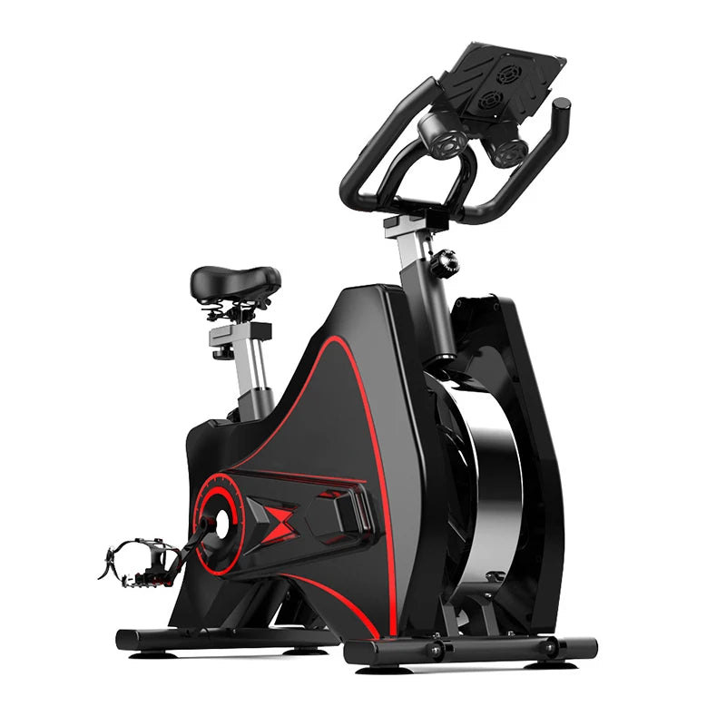 806 Bicicleta giratoria ultrasilenciosa para interiores, bicicleta estática para interiores con Control magnético, bicicleta deportiva todo incluido, bicicleta de gimnasio, oso de 250KG