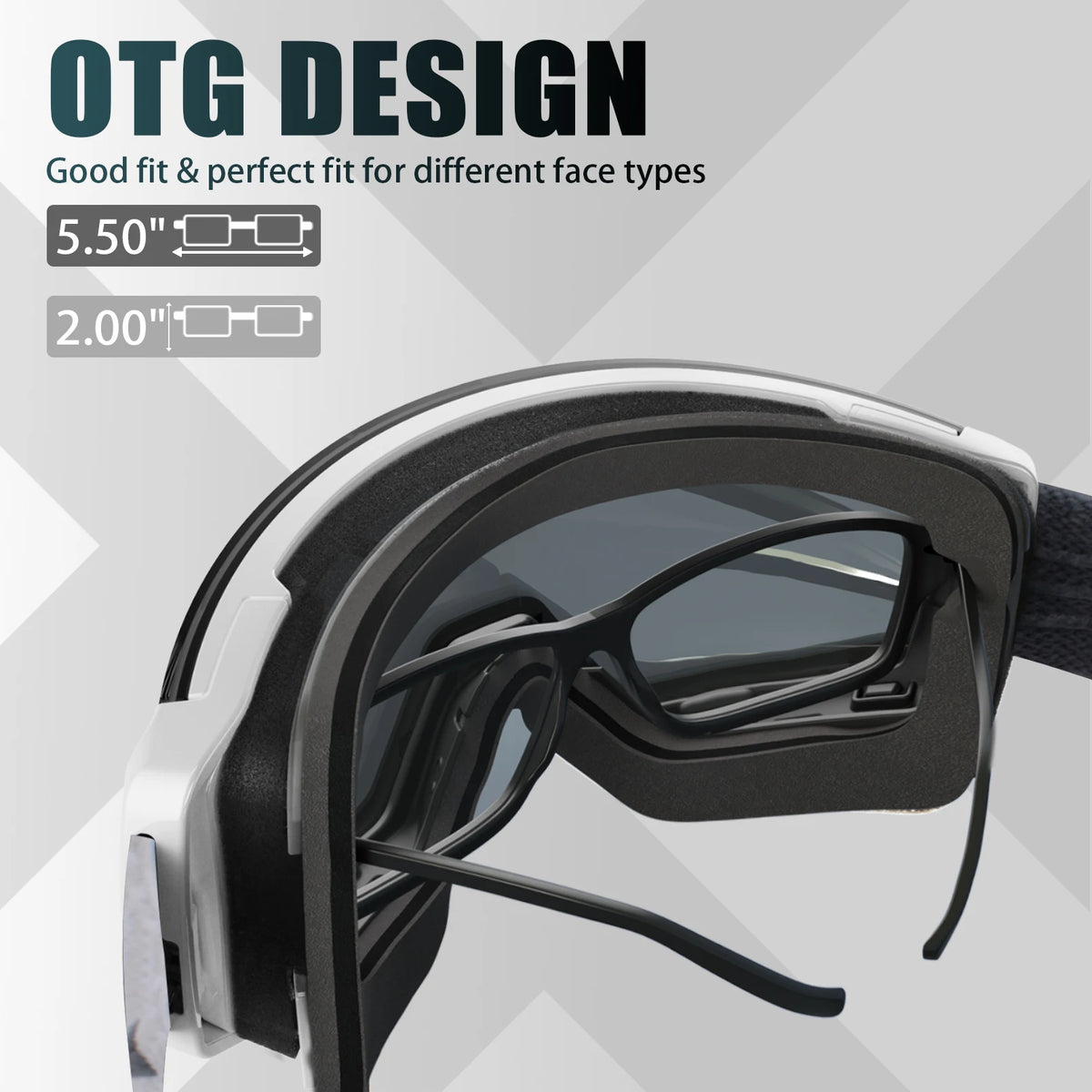 MAXJULI gafas de esquí magnéticas profesionales lentes de doble capa antiniebla UV400 gafas de esquí Snowboard moto de nieve para hombres y mujeres M6