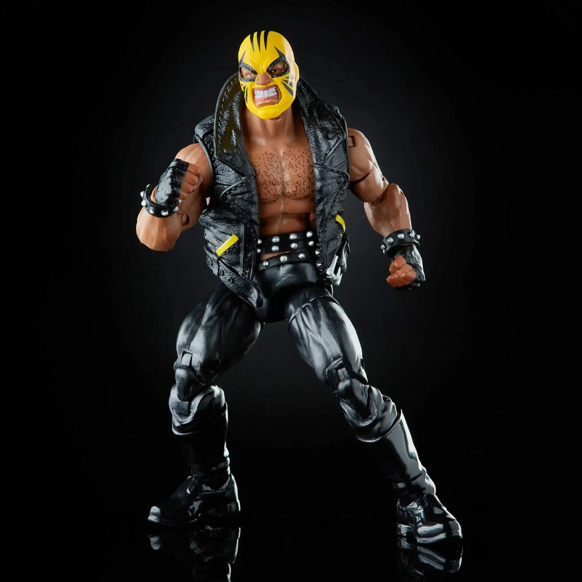 Figura de acción de 6" de ML Legends Gamerverse Wave Rage, sin piezas BAF.