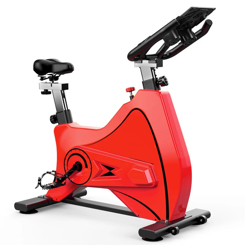 806 Bicicleta giratoria ultrasilenciosa para interiores, bicicleta estática para interiores con Control magnético, bicicleta deportiva todo incluido, bicicleta de gimnasio, oso de 250KG