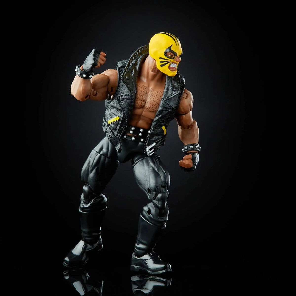 Figura de acción de 6" de ML Legends Gamerverse Wave Rage, sin piezas BAF.