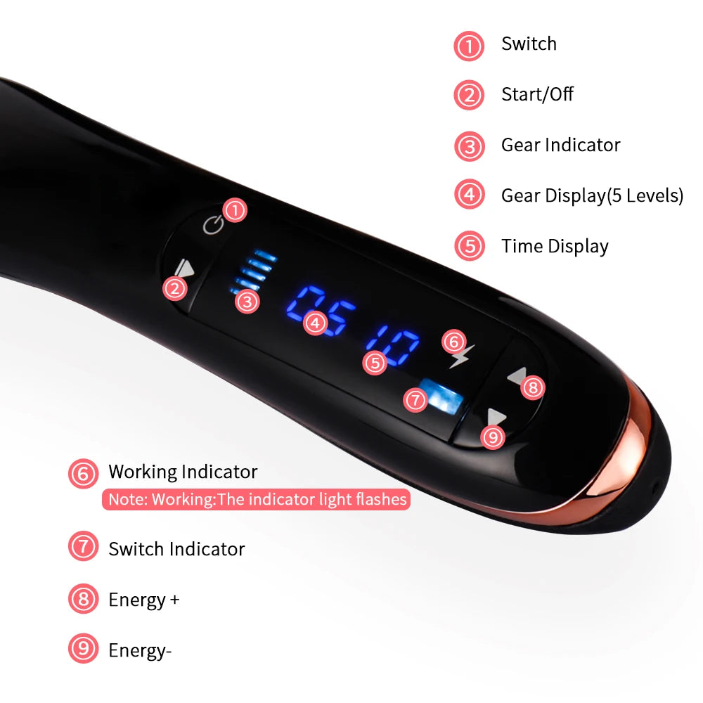 Pluma de Plasma de luz azul para eliminación de cicatrices y acné, terapia de envejecimiento antiarrugas, dispositivo de belleza, máquina para el cuidado de la piel Facial