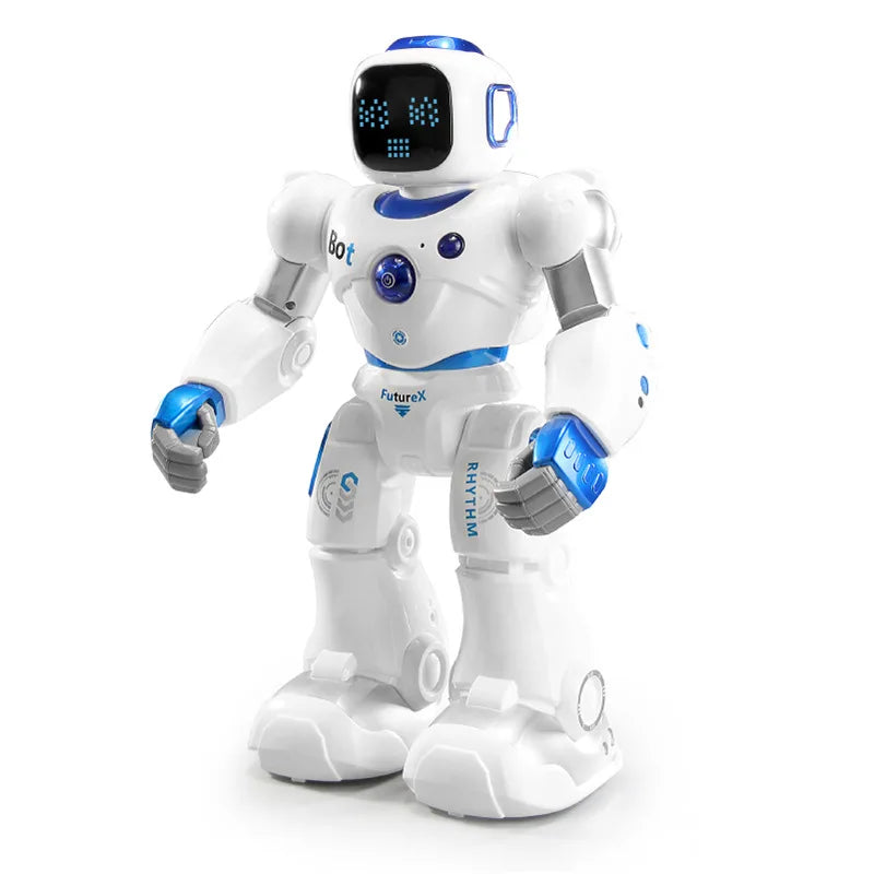 Control por APP, modo dual de 2,4 GHz, demostración de programación, robot RC, interruptor de caminar/deslizar, detección táctil, grabación de voz, canto, baile, juguetes RC educativos