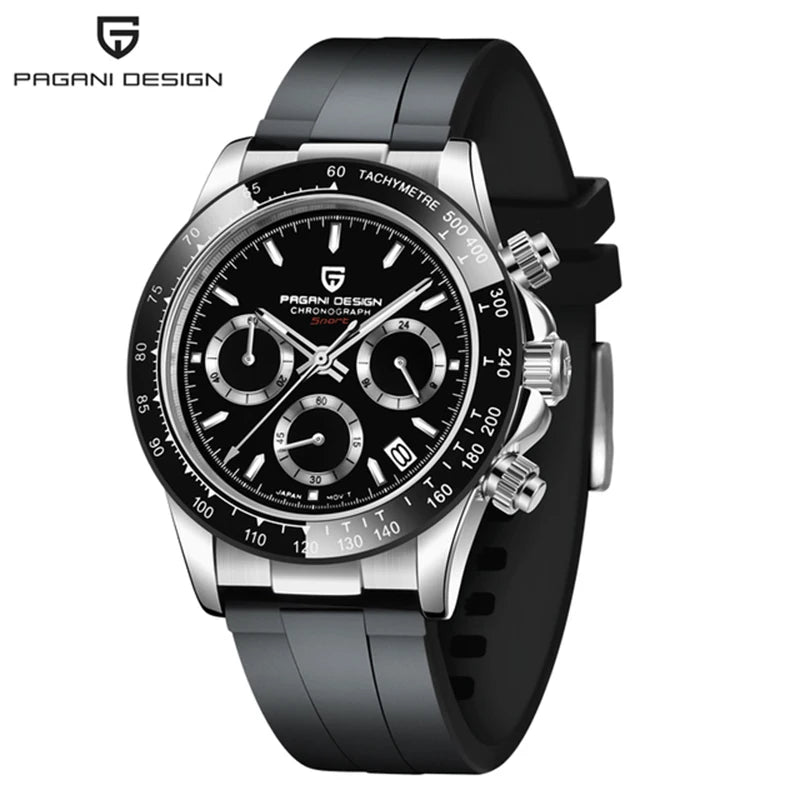 PAGANI DESIGN Men's Watches 2026 Top Brand Sports Men Quartz Wristwatches Waterproof Stainless Steel Business Clock Reloj Hombre