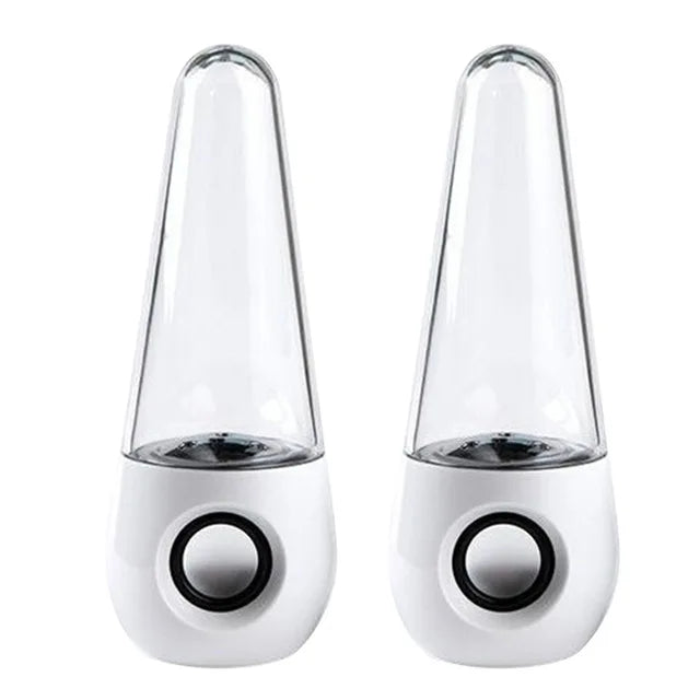 Altavoces de agua danzantes con luz LED, altavoz de fuente, caja de sonido estéreo HIFI, altavoz envolvente 3D para PC, teléfono, tableta y reproductor de juegos