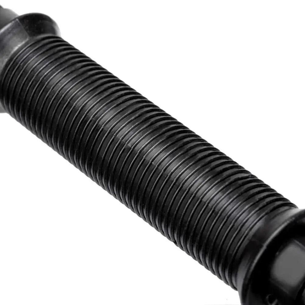 Barra de mancuernas cromada de 45cm, levantador de pesas de acero sólido, herramienta de ejercicio físico, conector de barra de mancuernas, equipo de Fitness, 2 uds.