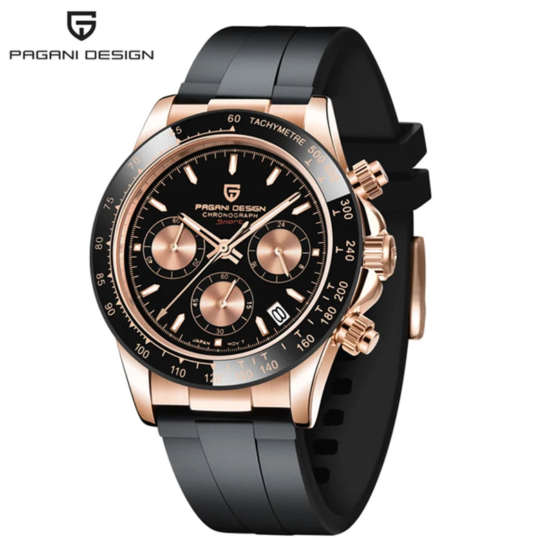 PAGANI DESIGN Men's Watches 2026 Top Brand Sports Men Quartz Wristwatches Waterproof Stainless Steel Business Clock Reloj Hombre