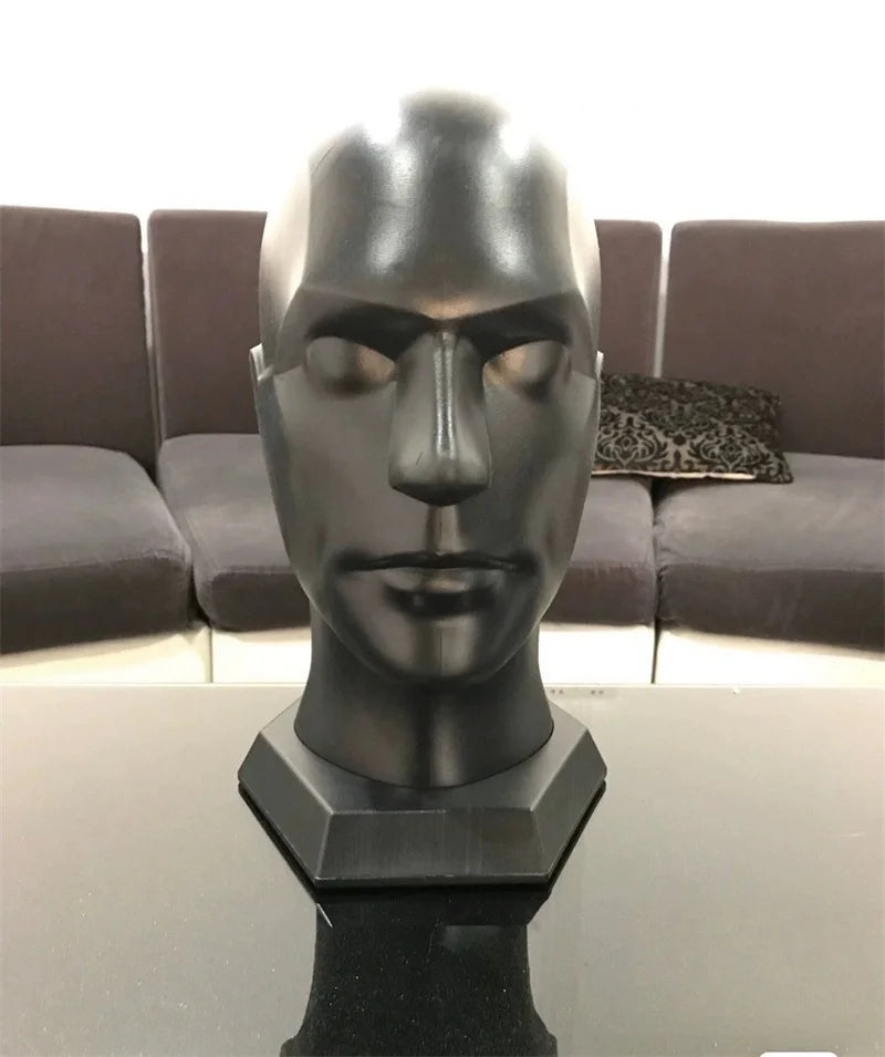 Modelo de decoración de Cosplay Spiderman Iron Man Batman Pantera Negra soldado de invierno modelo de juguete personaje de película casco modelo de casco