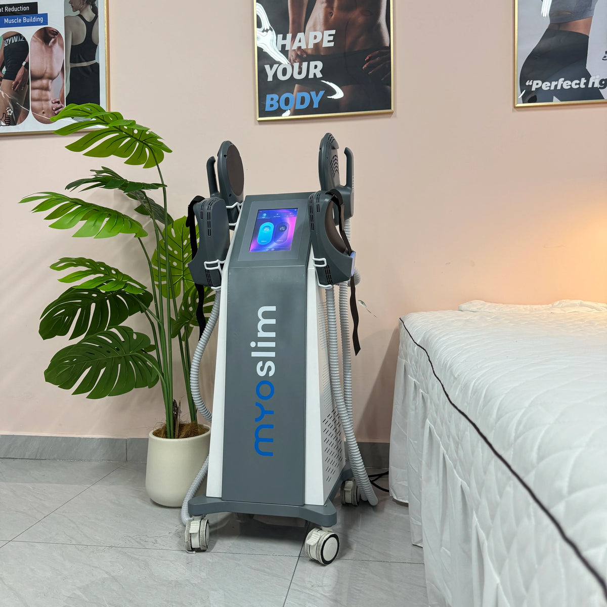 Máquina RF de 9500W, Hi-EMT, para Esculpir el Cuerpo, Quemar Grasa, Profesional, NEO, Adelgazante, EMS, Equipo de Estimulación Muscular Corporal