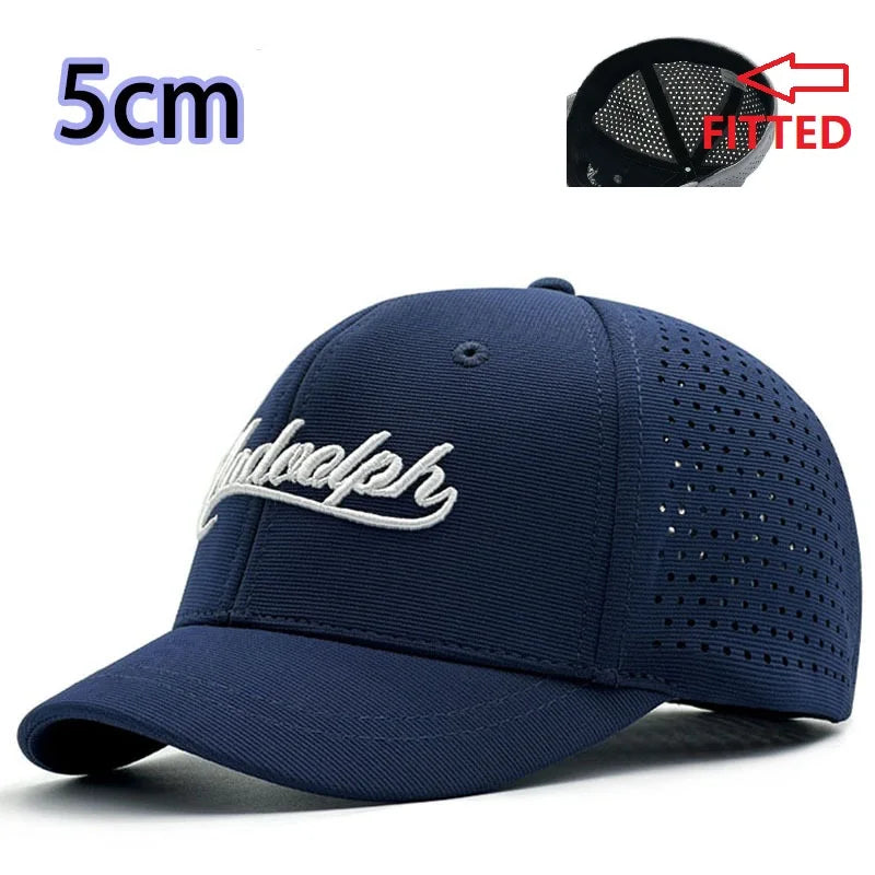 Gorras de béisbol cerradas para hombre y mujer, gorras para cabezas grandes y pequeñas, artículos de sombrerería de alta calidad