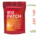 Parche B12 diario Mezcla natural autoadhesiva transdermica 30 unidades por 1 mes Suministro de parches de vitamina B12