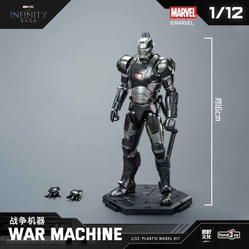 Caja Sorpresa Original de Fondjoy, Figuras de Acción de Marvel Iron Man Infinite Legends Mk2 Mk6 Mk21 Mk42 Mk43 War Machine, Juguetes para Niños, Regalo Genial