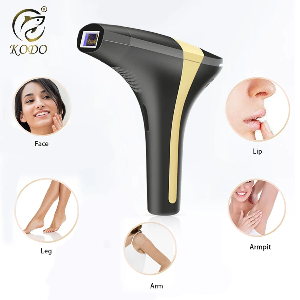 KODO 2026 Nueva Depiladora Láser, Venta al por Mayor, Depilación Láser Permanente, IPL Indoloro, Fotoepilador con 900000 Flashes