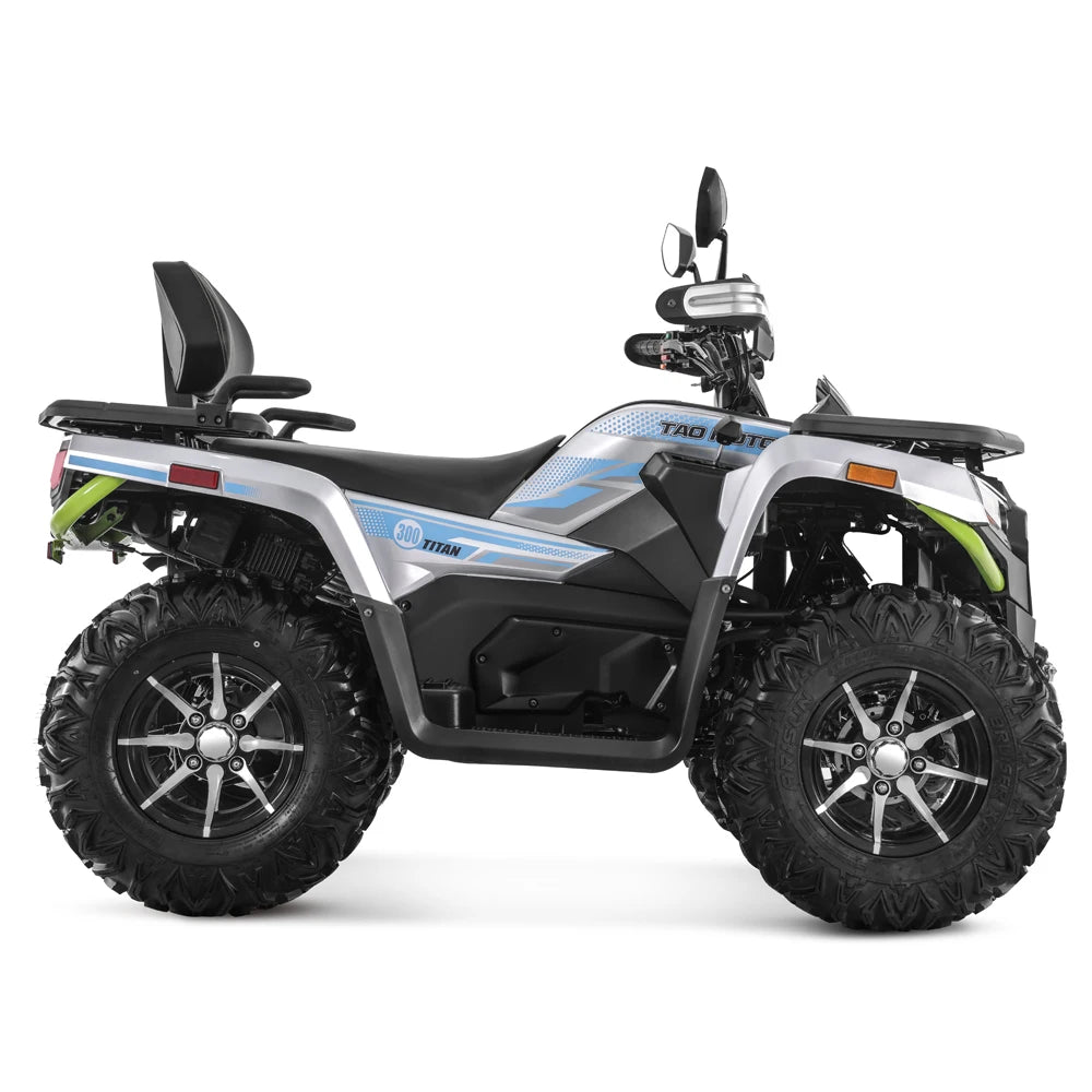 Cuatrimoto Tao Motor con Eje de Transmisión Automático, Homologada para Carretera EEC, Modelo T3B, Buggy para Granja, Cuatrimoto para Adultos 4x4 de 300cc con Certificación CE EPA