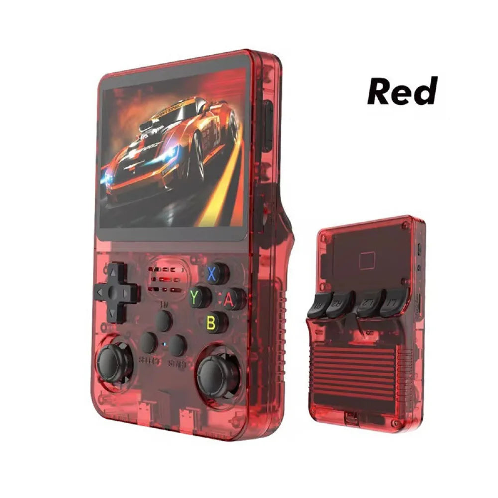 Consola retro portátil R36S, emulador de juegos de mano, pantalla HD, sistema Linux de código abierto con cuatro núcleos, máquina de bolsillo