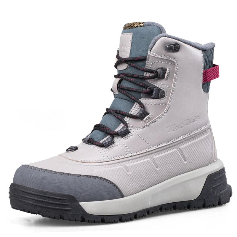 Botas de Nieve para Hombre - Botas para -40 Grados con Aislamiento de Forro Polar, Zapatos de Hombre a la Moda, Antifrío y Antideslizantes