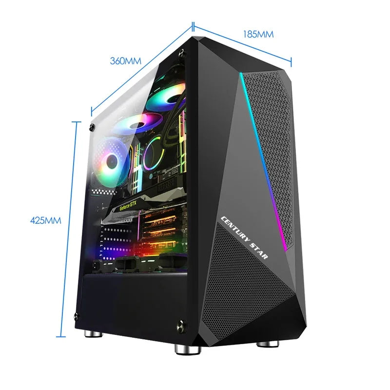 Computadora de Escritorio I5-12400F, Tarjeta Gráfica RTX3070 de 8 GB, PC para Juegos, Diseño para Oficina en Casa, PC de Escritorio Ensamblada, Computadora Host