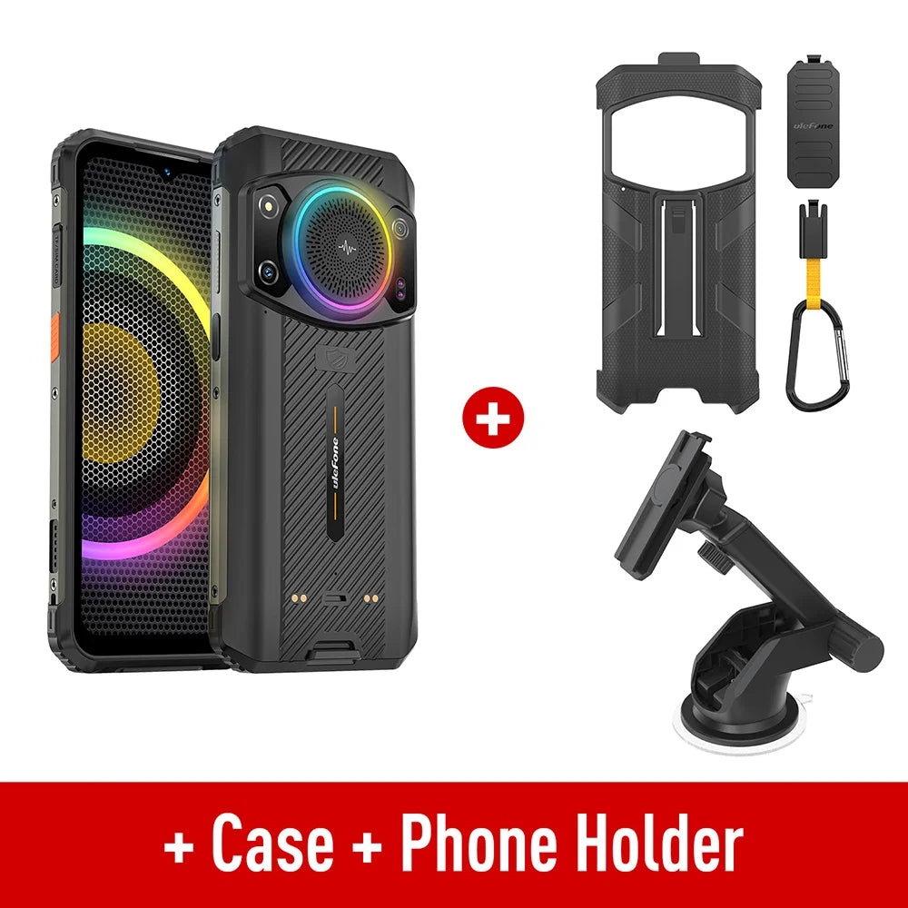 Smartphone Ulefone Armor 21, G99 Android 15, 16 GB de RAM, 256 GB de ROM, teléfono resistente, 64 MP, 9600 mAh, teléfono móvil, versión global