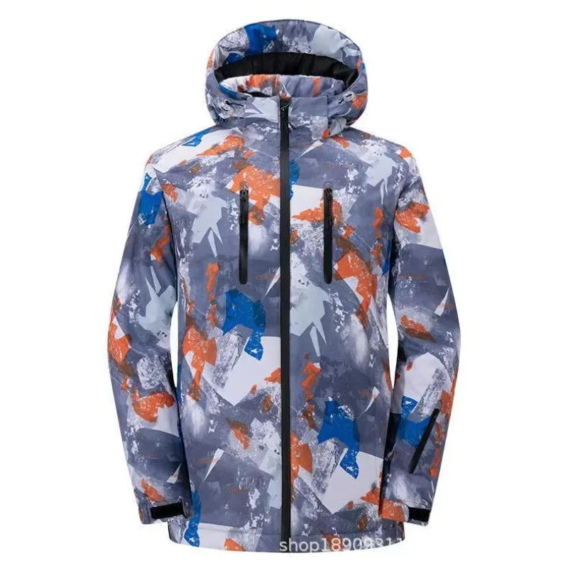 Traje de Esquí Impermeable para Hombre y Mujer, Traje de Snowboard, Ropa de Invierno, Chaqueta de Invierno, Pantalones de Esquí Cálidos para Parejas