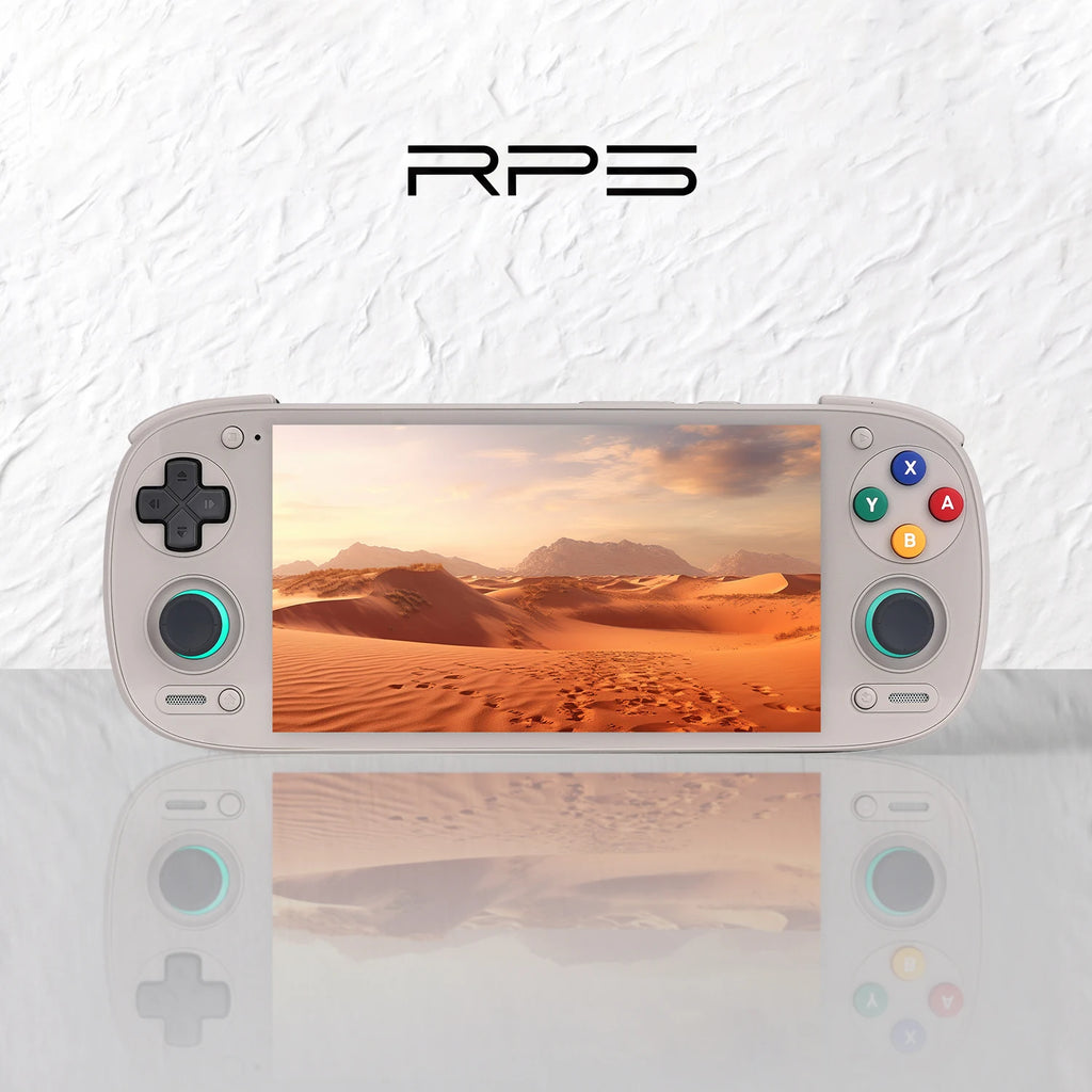 Consola de videojuegos portátil Retroid Pocket 5 RP5 con pantalla AMOLED de 5,5", cristal fluido 2.5D, joystick Hall 3D, botones intercambiables, Android 13, reproductor de juegos retro portátil