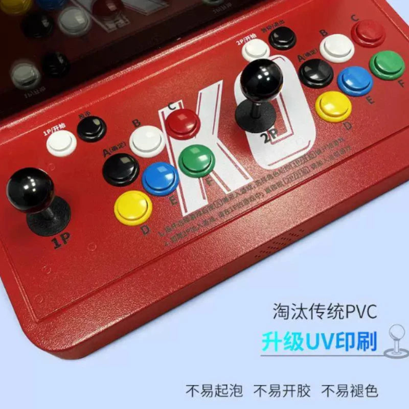 Máquina Arcade Retro Todo en Uno para el Hogar, Consola de Juegos de Lucha con Doble Joystick