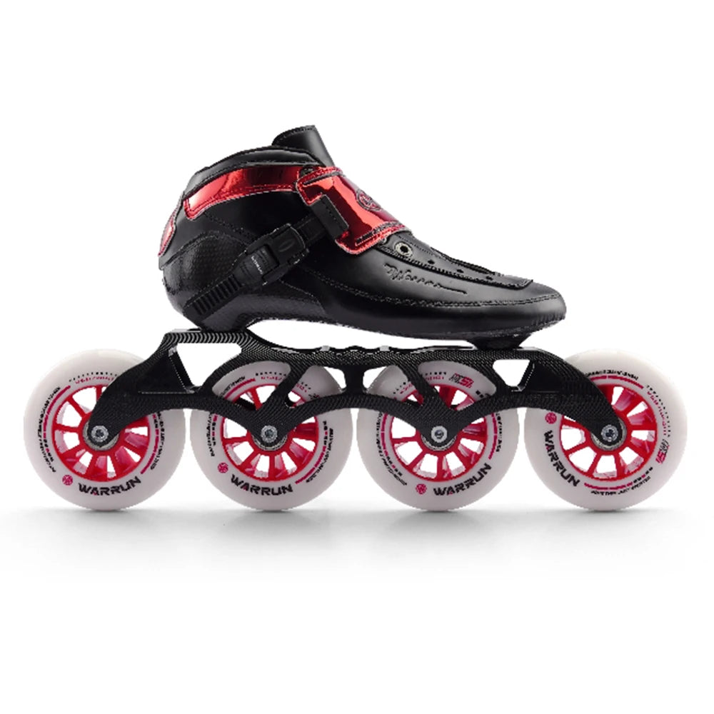 VARRUN-Patines de velocidad en línea, botas de competición profesionales de fibra de carbono, originales, 2023