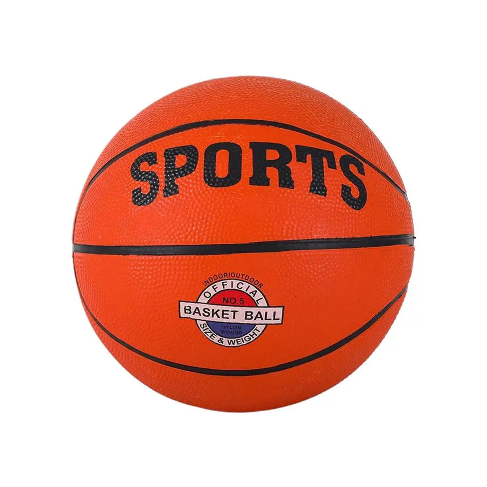 Balón de Baloncesto de Entrenamiento de Goma Tamaño 5/7 para Niños y Estudiantes, Resistente al Desgaste, para Interiores y Exteriores, para Entrenamiento Deportivo Escolar