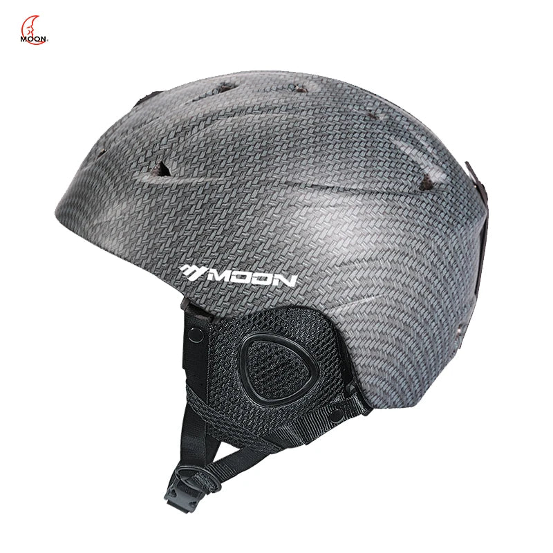 MOON PC + EPS casco de esquí para adultos y jóvenes, cascos de Skateboard para deportes de nieve, con 2 regalos