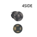 3W 5W  LED Garden Light IP67 AC110V220V DC12V Spotlights Outdoor Recessed Underground Lamp Floor Landscape Lighting 42/52/62MM