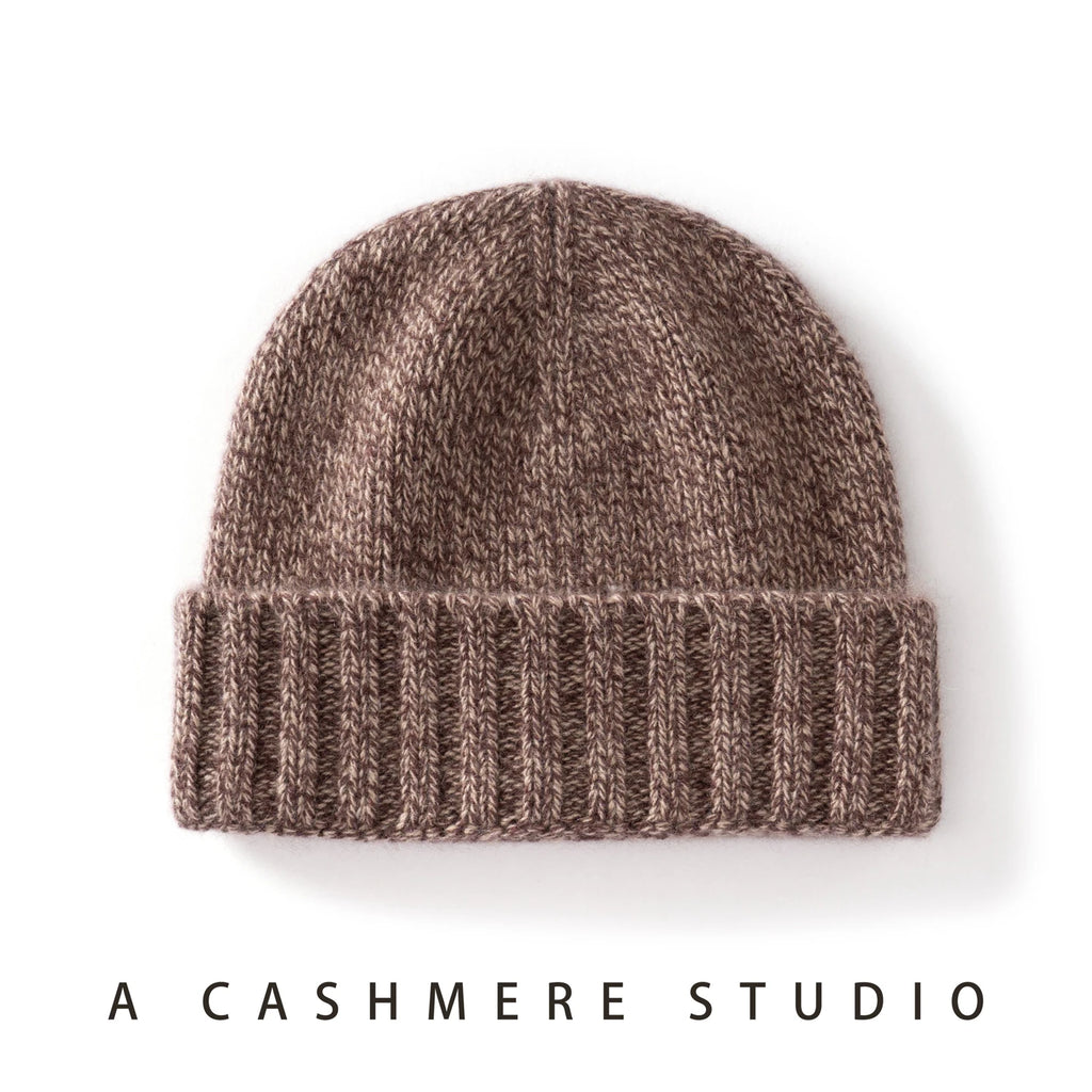 MERRILAMB, gorros de punto Unisex, gorro de Cachemira pura para exteriores, gorro de invierno, gorro de Cachemira gruesa, gorros informales suaves y cálidos para hombres y mujeres