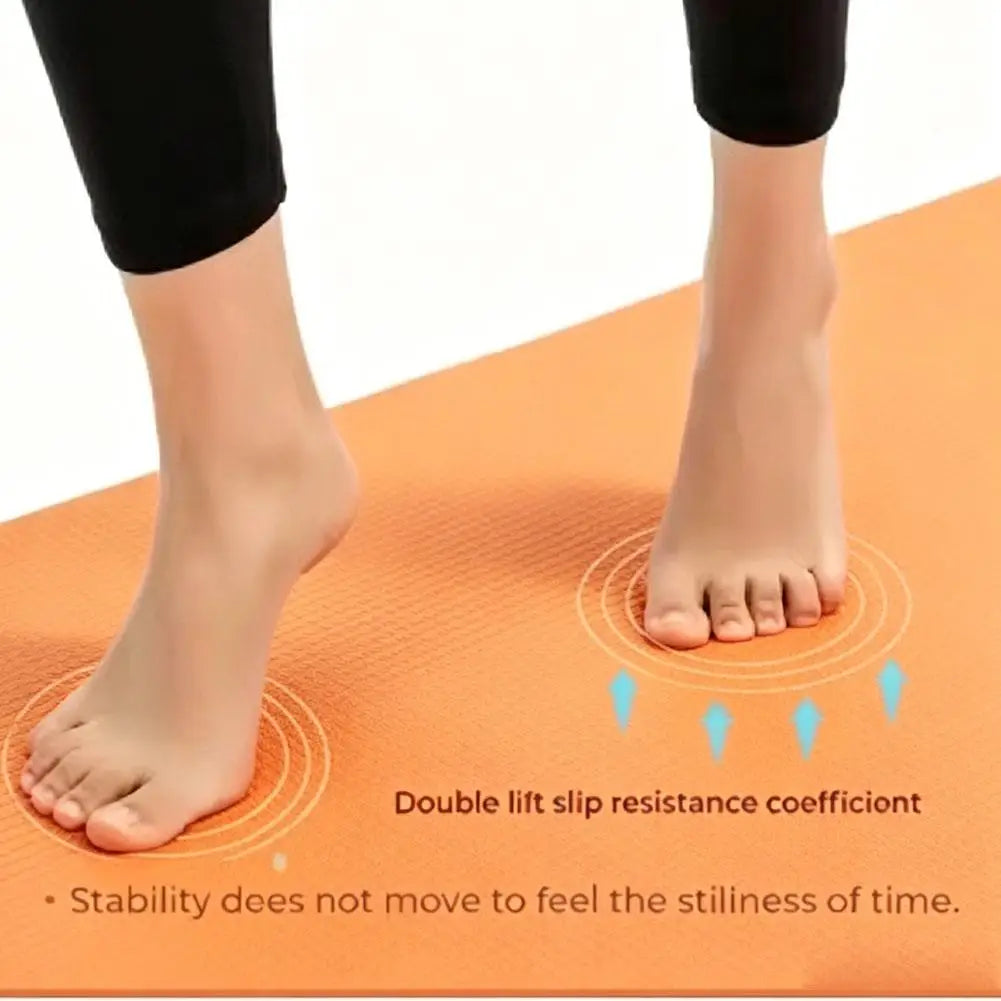 1PCS Tapete de Yoga Plegable para Ejercicio, Tapete de Pilates, Tapete de Espuma Gruesa y Cómoda para Entrenamiento, Tapete Portátil para Viajes y Ejercicio